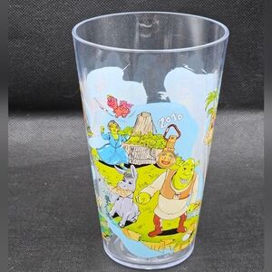 McDonald's 2024 Collector's Edition Cup featuring characters from Shrek, Minions